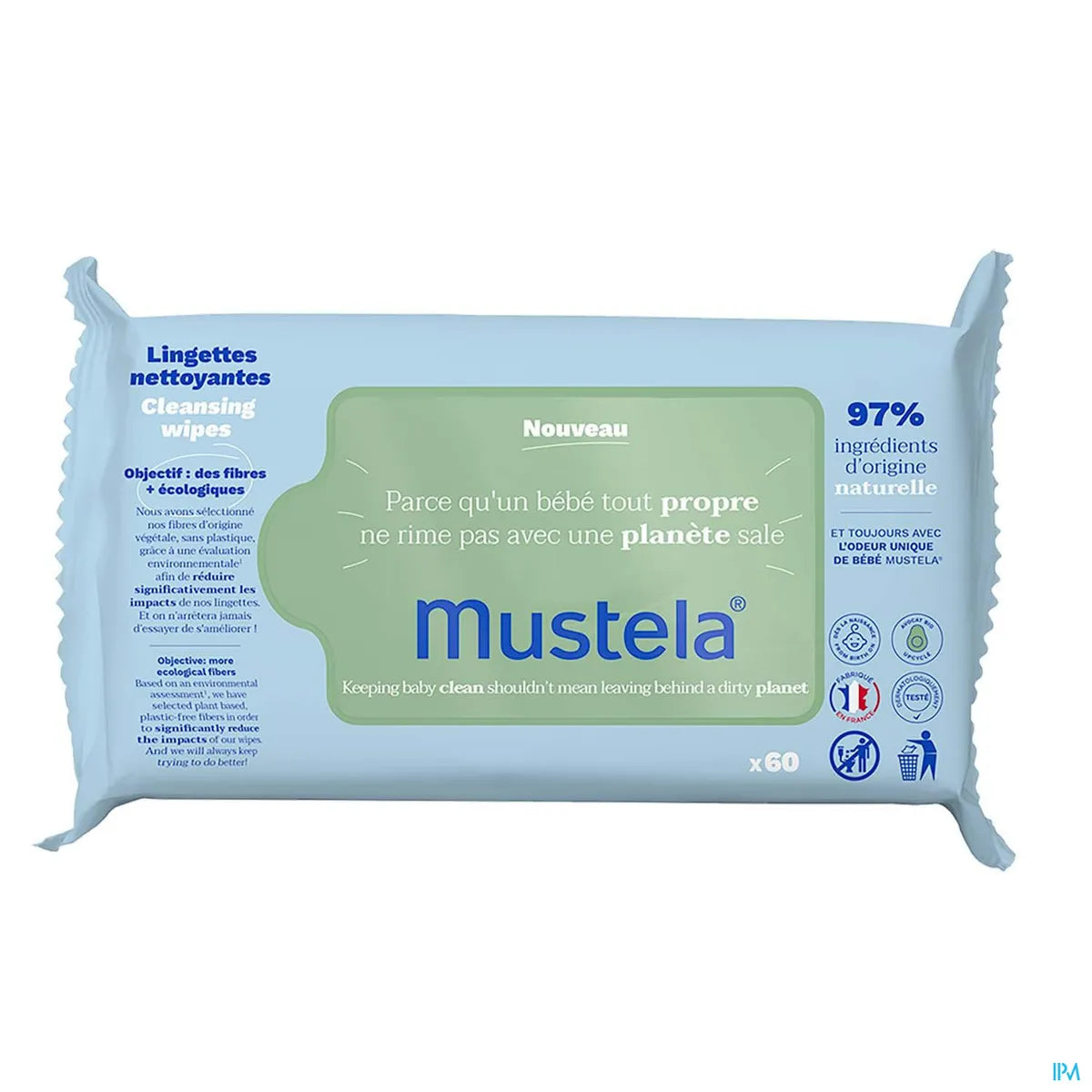 Mustela : wet wipes