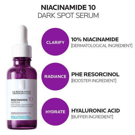 LA Roche-Posay PURE Serum Niacinamide 10%