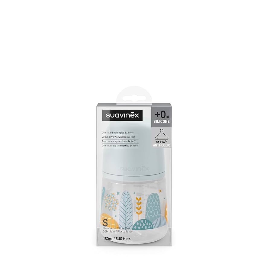 Suavinex Biberon Silicon 150ml 0M+