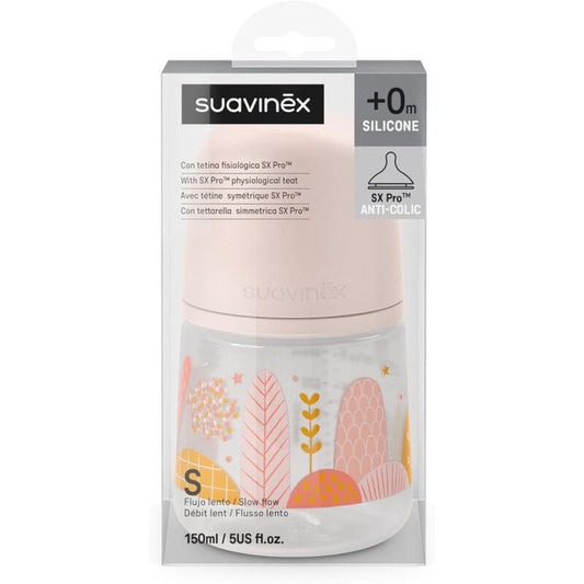 Suavinex Biberon Silicon 150ml 0M+
